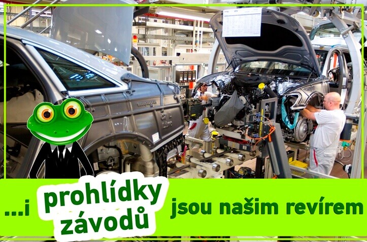 prohlídky výrobních provozů exkurze